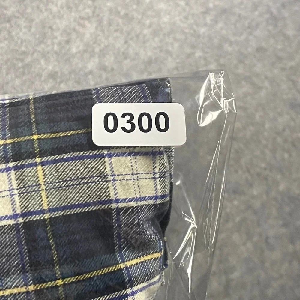 LL Bean Traditional Fit Plaid Flannel‎ Shirt Men's XL Regular Long Sleeve Cotton